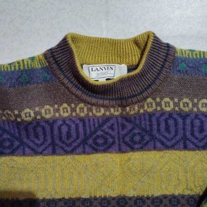 Korean Multi Printed Sweater