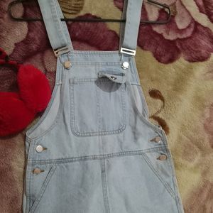 Denim Dungaree Jumpsuit