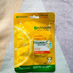 FREE TONER!! With Garnier Face Pack:)