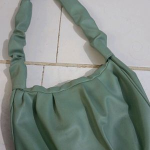 Green Bucket Hand Bag