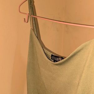 Revamped green bodysuit