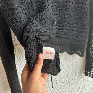 Drawstring Pullover Sweater