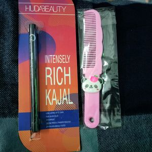 Huda Beauty Kajal & Cute Panda Comb