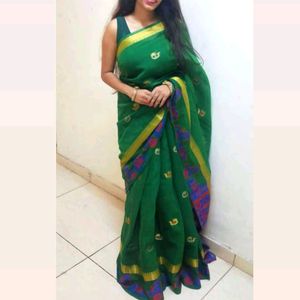 Green Saree