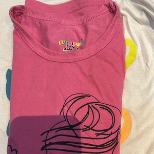 Set Of Two Girls Top 2-3 Years Old