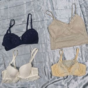 Combo Of 4 Imported Designer Bra