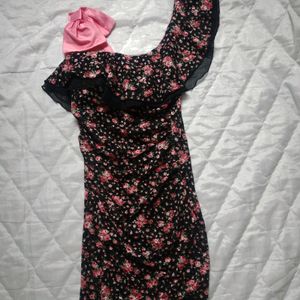 Bodycon Floral Dress