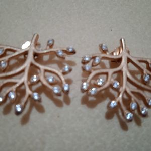 Malabar Rose Gold SP925 Silver Earrings/Studs