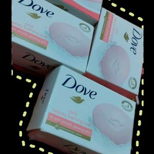 Dove Pink Beauty Soap Bar Pack Of 4