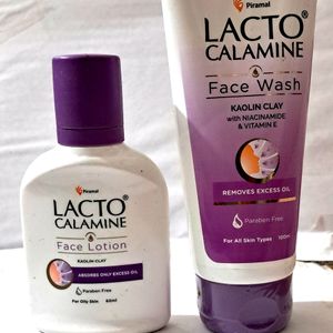 LACTO CALAMINE FACE WASH AND LOTION