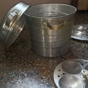 Silver Idli Stand