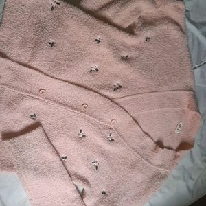 Baby Pink Cardigan