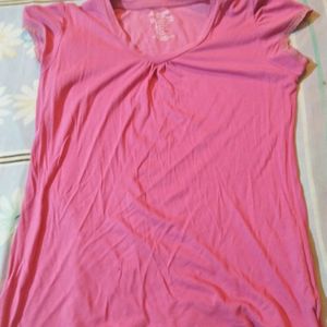 V- Neck T-shirt For Girls