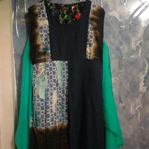 Indowestern Dress With Skirt