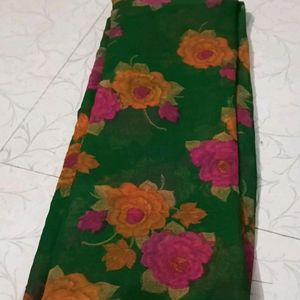 Poly Georgette Saree