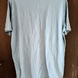 Mens Tshirt sky Blue,Size Large