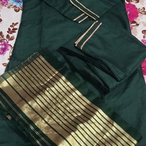 New Kurti With Dupatta Set