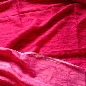 Magenta Rose Pink Dress Material With Dupatta