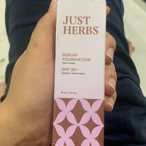 Justherb Serum Foundation-01 Vanilla