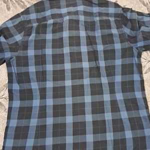 Men Black And Blue Shirt