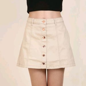 Forever 21 Beige denim Skirt  Los Angeles