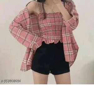 Pink Shirt Inner Top