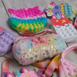 8 Pcs Poppet Purse For Kids