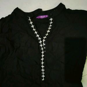 Libas Black Kurti Like New