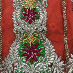 Chaniya Choli Style Saree