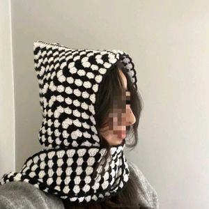 Crochet Hooded Scraf