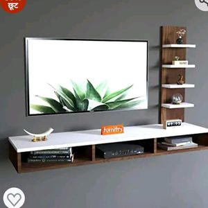 T V Unite Wall Set Top Box Shelf Stand