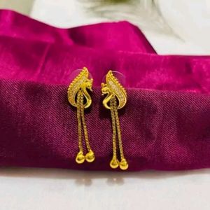 3 Set Of Gold Plated Earrings