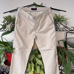 Men Solid Regular Fit Trouser