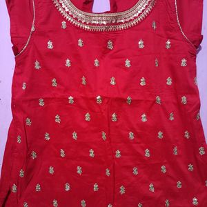 Women Red Top