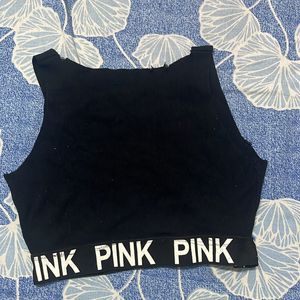 black crop top