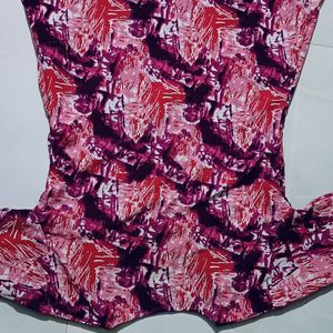 Pink & Purple Tunic- Thigh Length