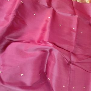 Pure Kanchi Pattu Silk Maroon Saree