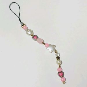 Pink Pinteresty Phone Charm 💗