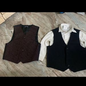 Ven Heusen 1 Shirt 2waistcoat