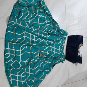 A Crop Top Lehenga