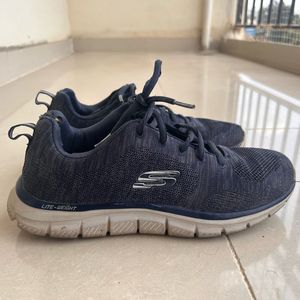 Skechers Navy Blue Shoes | Memory Foam