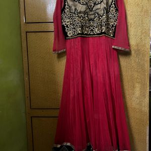 Ethnic Anarkali With Dupatta