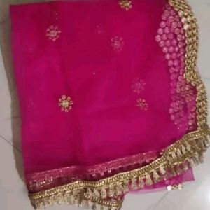 Pink Dupatta