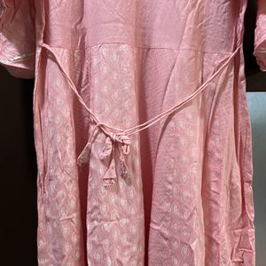 Beautiful Light Pink Anarkali