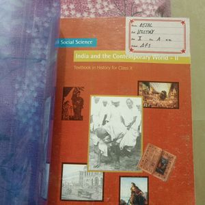 Ncert History Class 10th Textbook With Free Cover