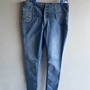 Blue Stretchable Denim