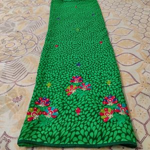 NEW GEORGETTE SAREE 💚