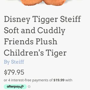 Disney Tigger Teddy