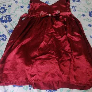 Maroon Colour Dress For Sale 💯