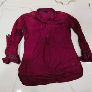 Maroon Shirt